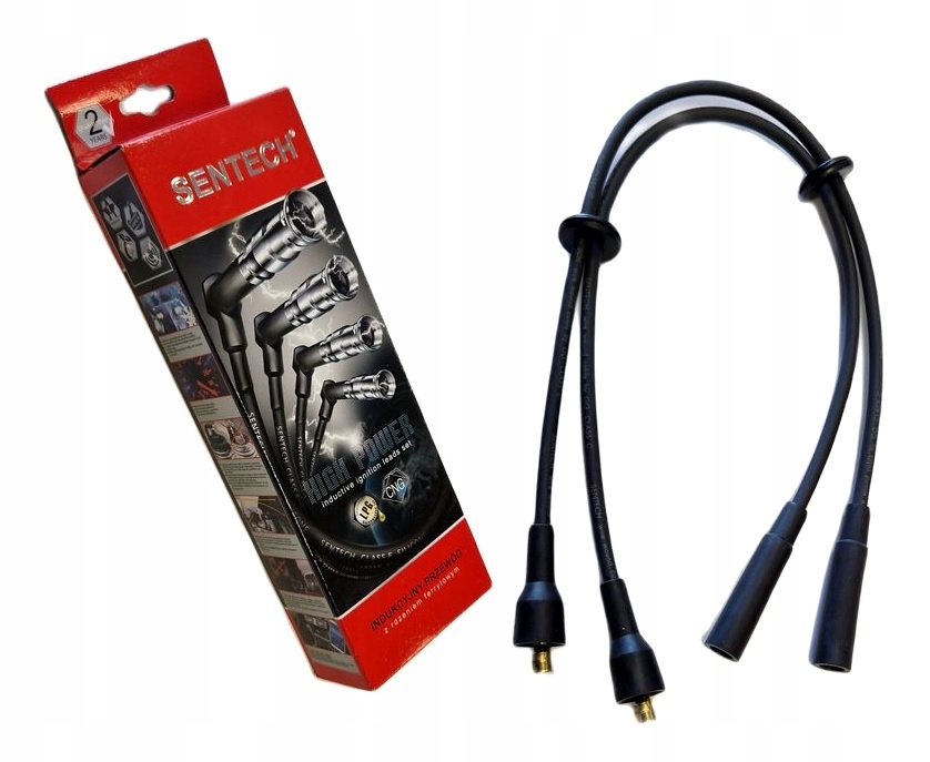 FIAT 126p ELEGANT - PRZEWODY ZAPŁONOWE - SENTECH