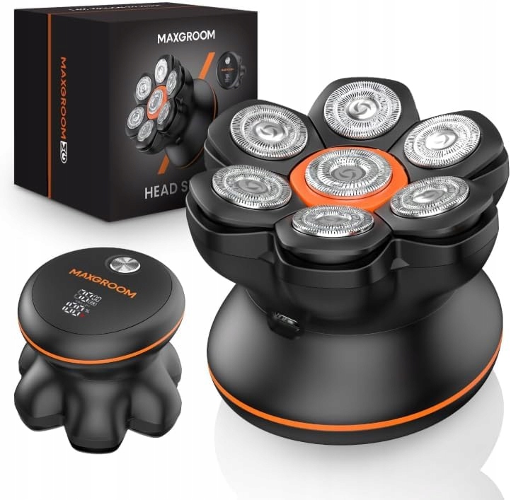 Holicí Strojek Na Hlavu Maxgroom 7D Zastřihovač Vousů IPX6 Pro