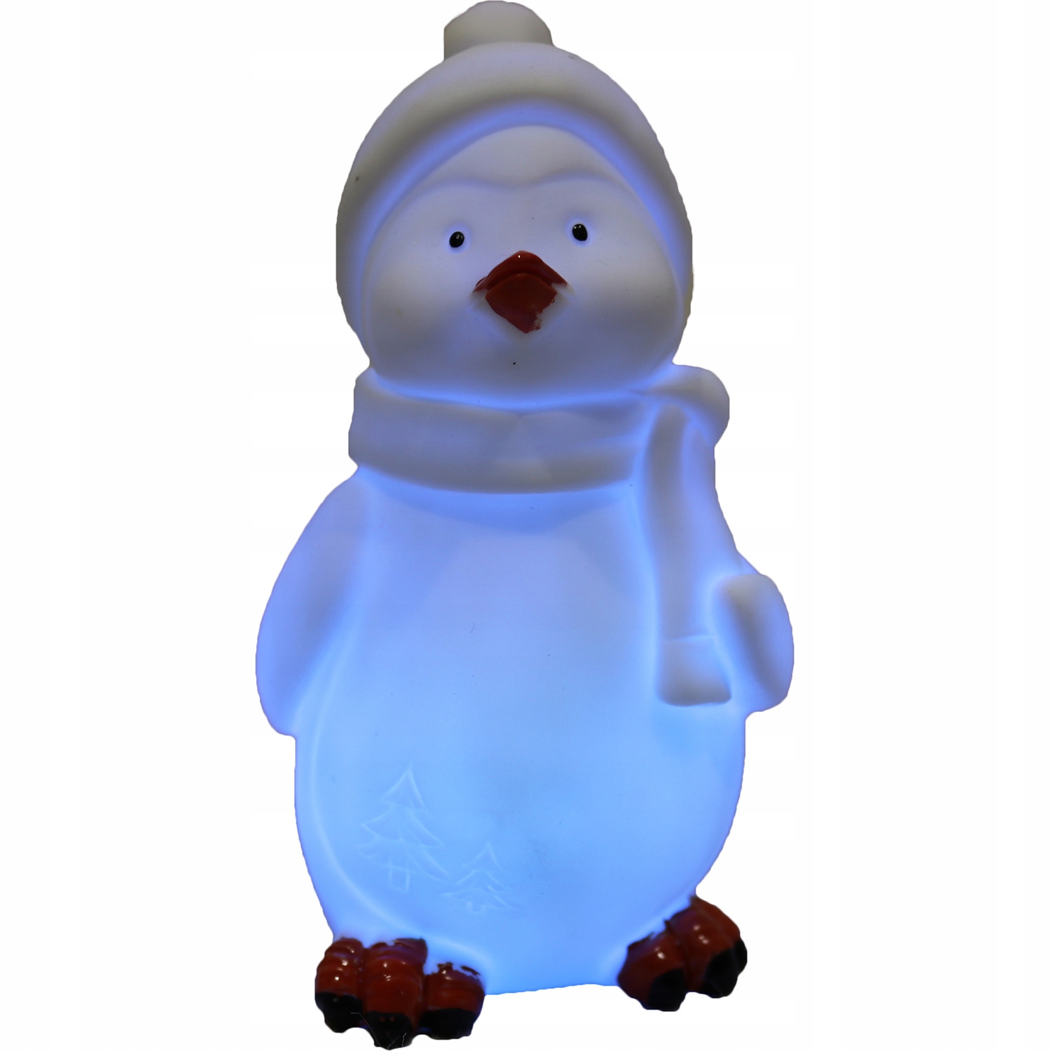 Dekoracja ŚWIĄTECZNA świetlna Pingwin 12,5 cm LED Szerokość produktu 1 cm