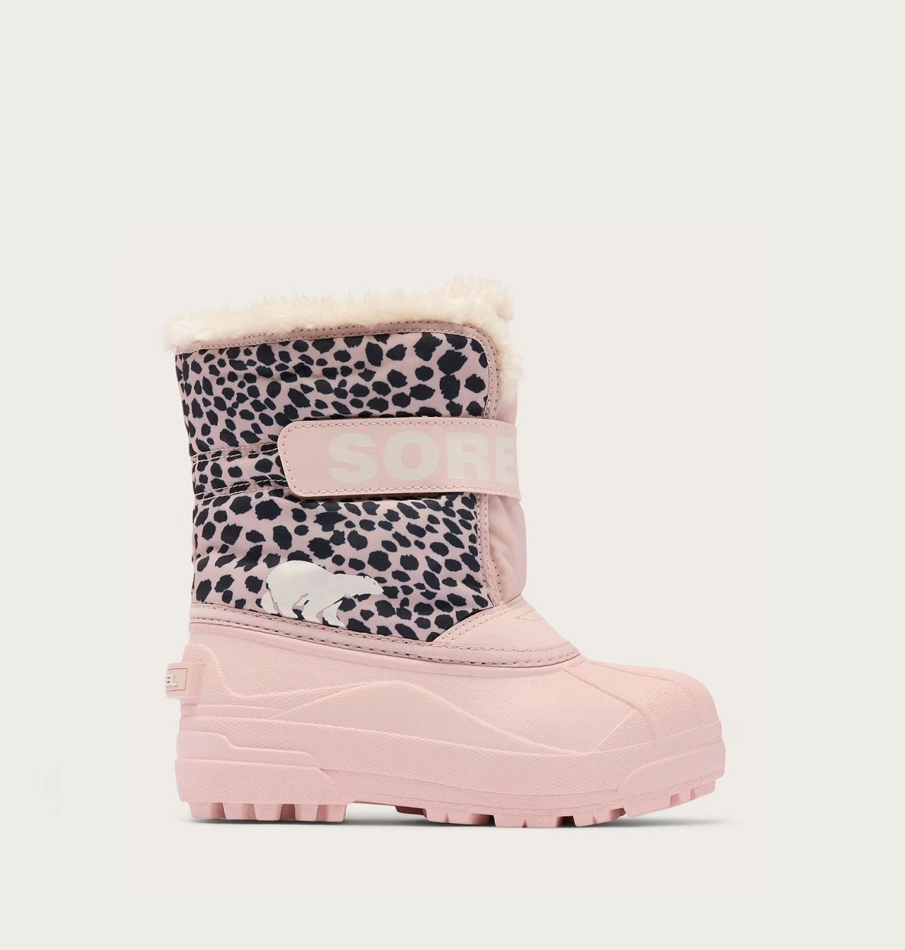 Sorel Śniegowce Dziecięce Snow Commander Pink Salt 24