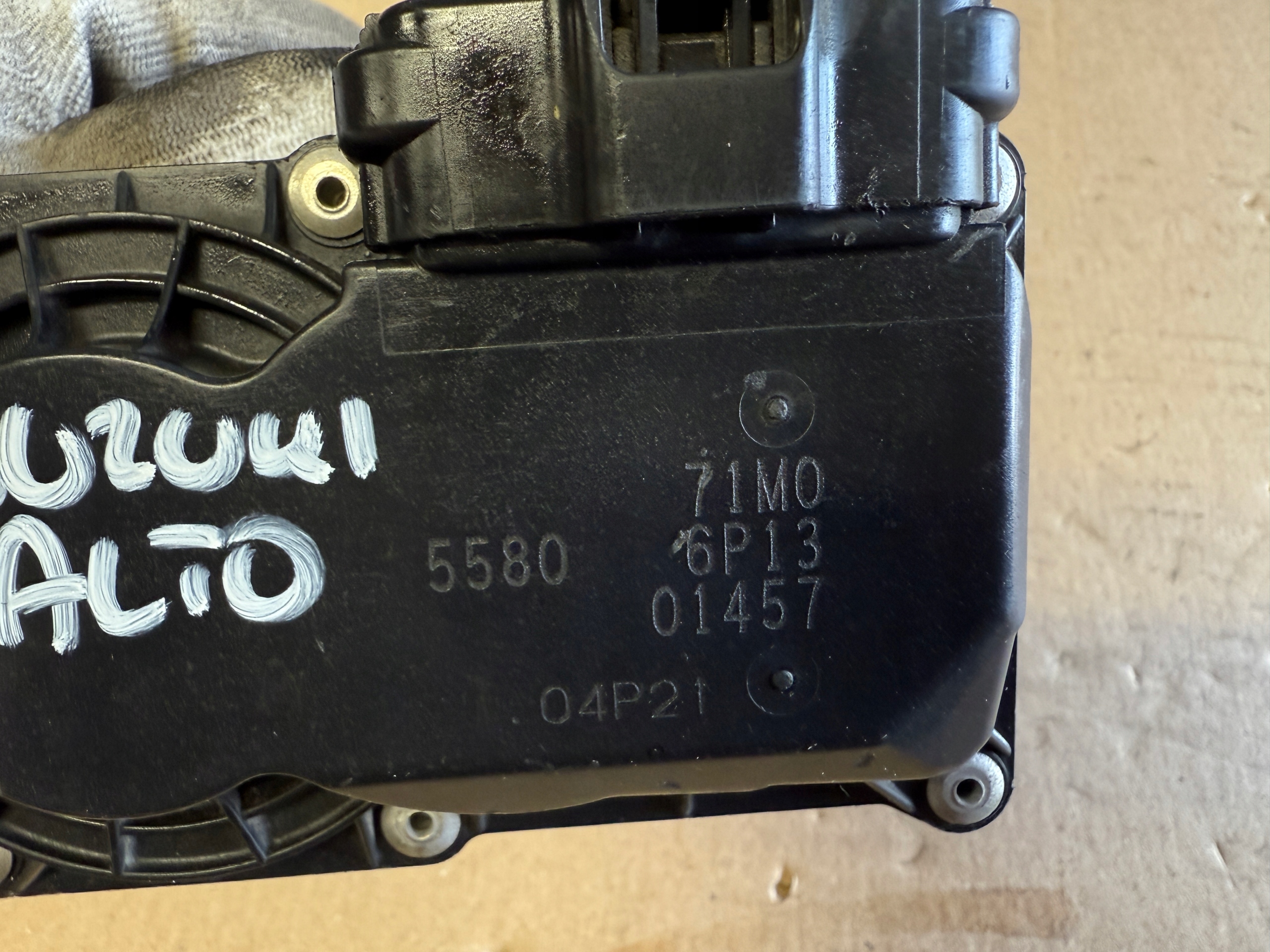 SUZUKI ALTO VII 1.0 Valvola a farfalla 71M0 5580 6P13