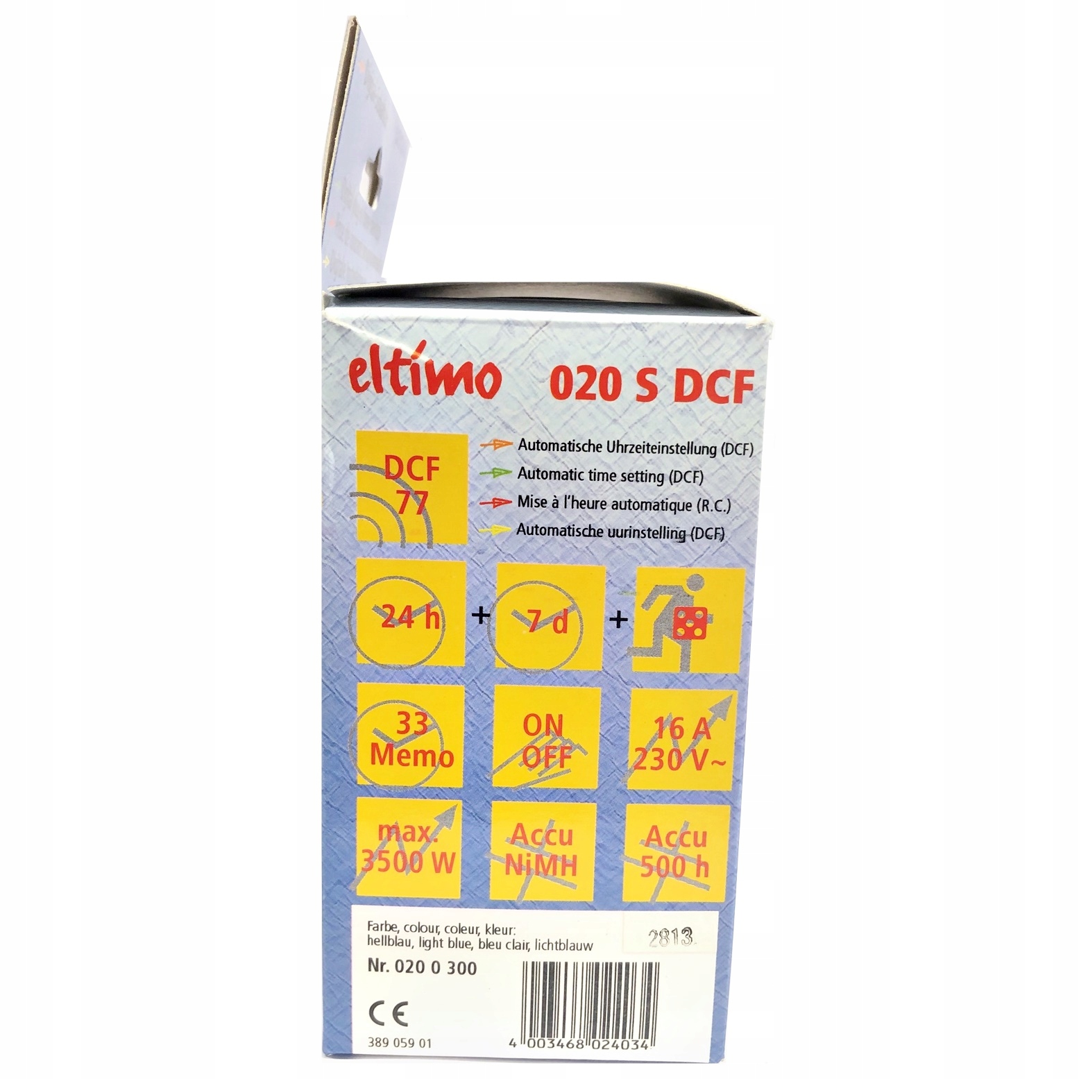 PROGRAMATOR CZASOWY TIMER THEBEN SCHUKO TYP F Rodzaj programator czasowy