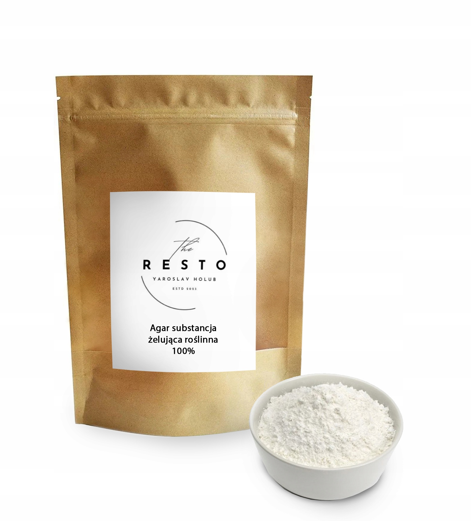 Levně Agar Agar Přírodní Zahušťovadlo Rostlinná Želírující Látka 1 Kg