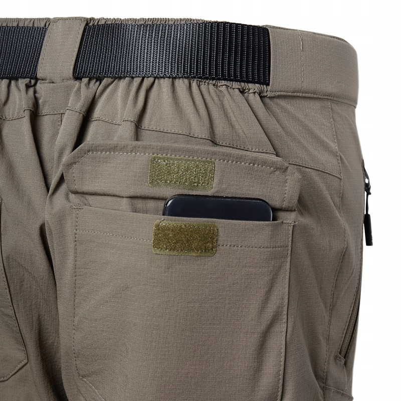 Krótkie spodenki damskie TREKKINGOWE z paskiem CAMPUS CASILDA S Materiał dominujący Nylon