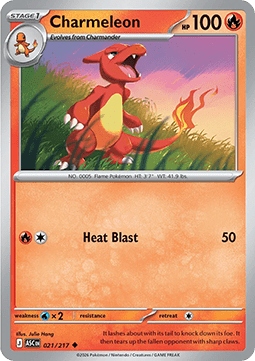 Ascended Heroes 021/217 Charmeleon