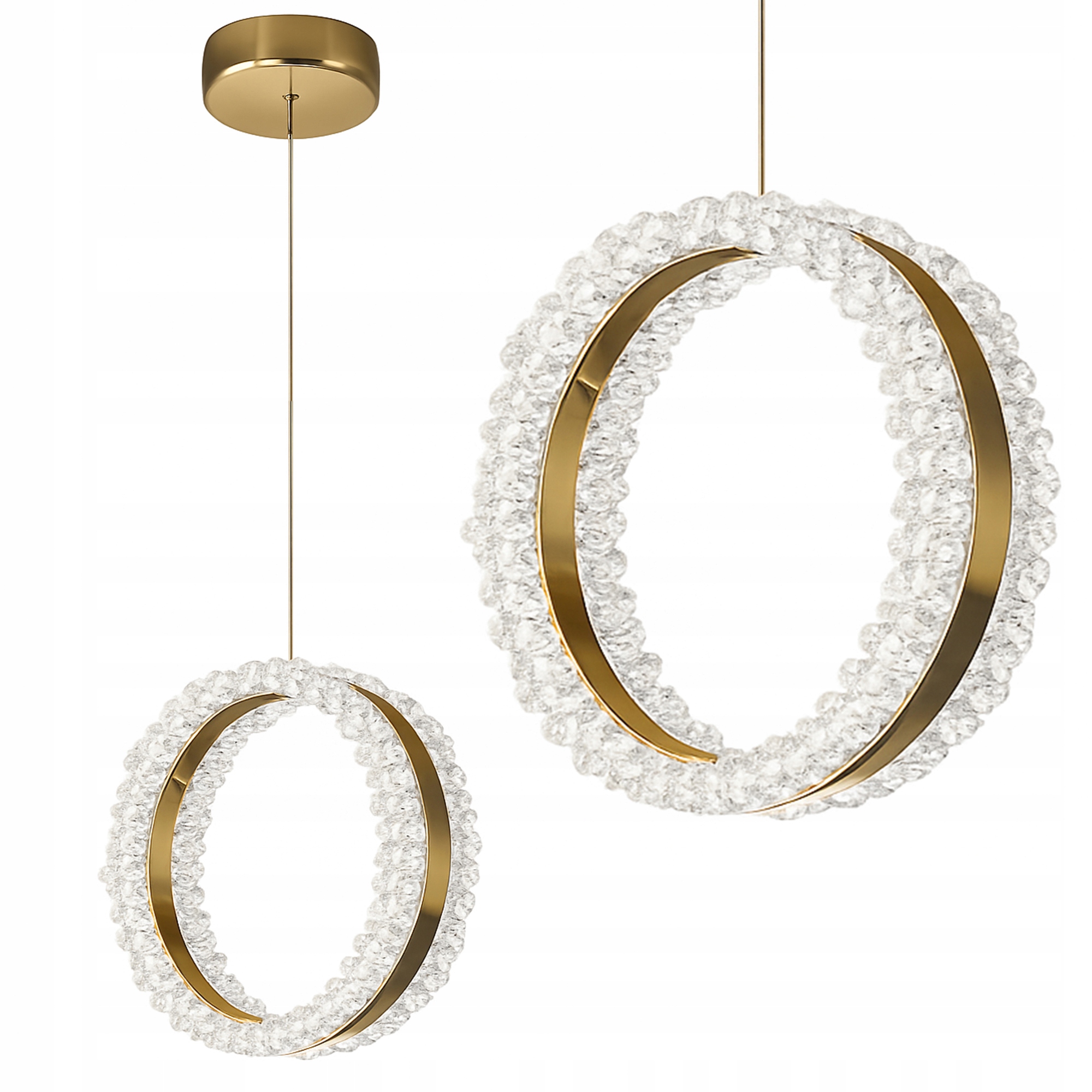 Lampa Toolight LHJ098-CP Zlatá