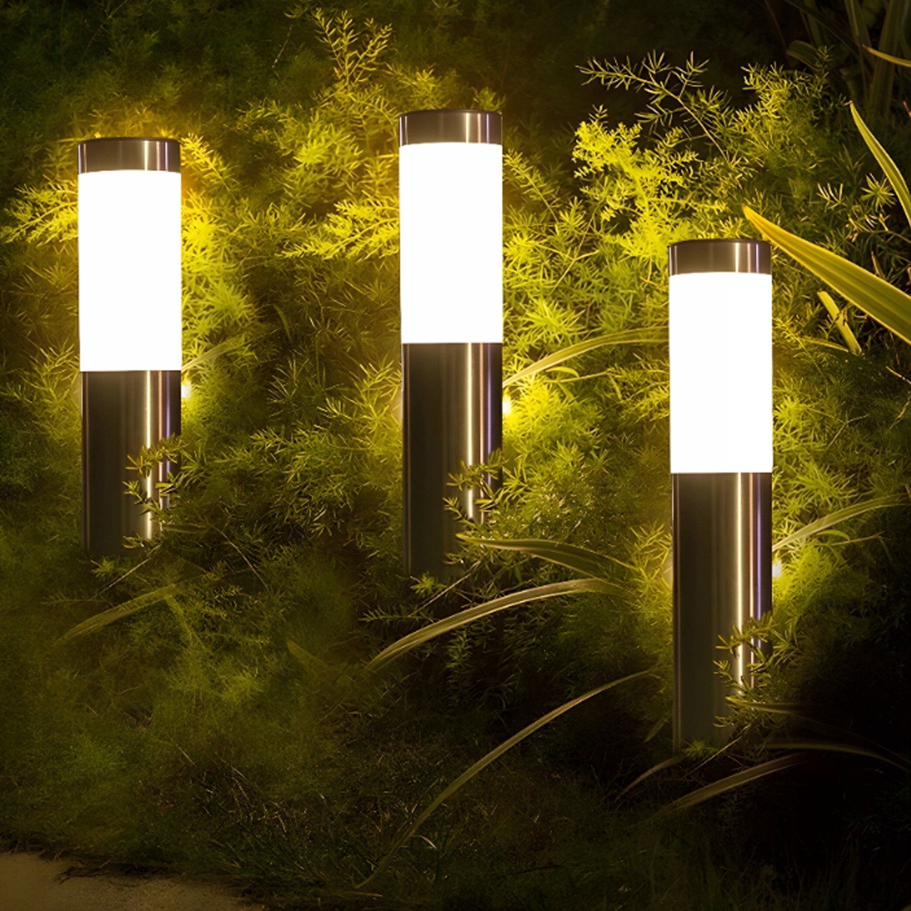 LAMPA OGRODOWA LED SŁUPEK STOJĄCA E27 ZEWNĘTRZNA OKRĄGŁA 45CM E27 Marka Retoo