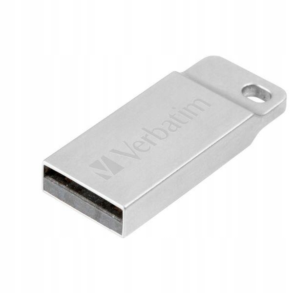 Verbatim Pendrive 64GB Usb-a 2.0 MetalExecutive ezüst/silver 98750