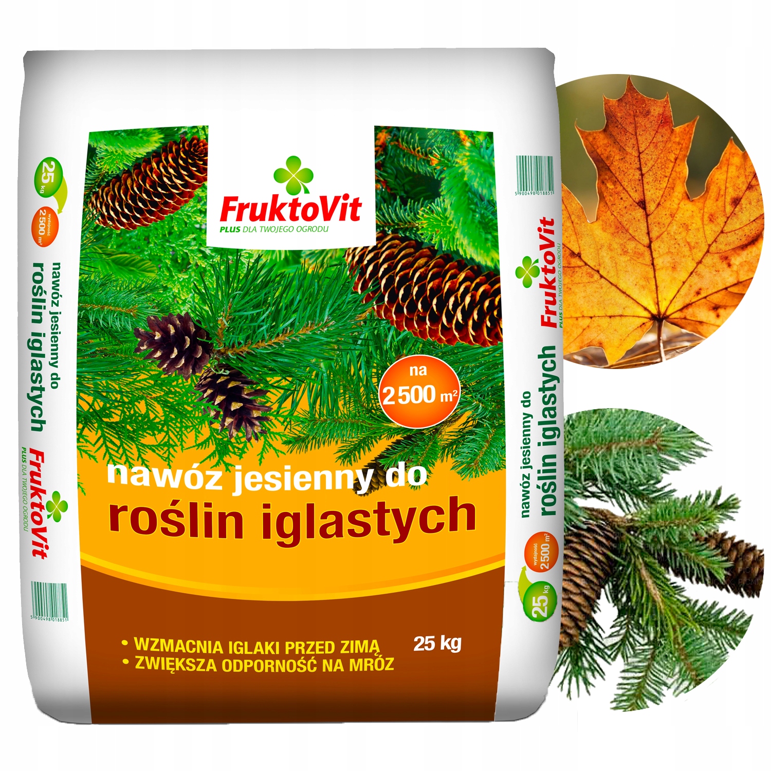 Fruktovit Jesienny Nawóz Do Tui Iglaków Thui Na Przemarzanie 25 Kg