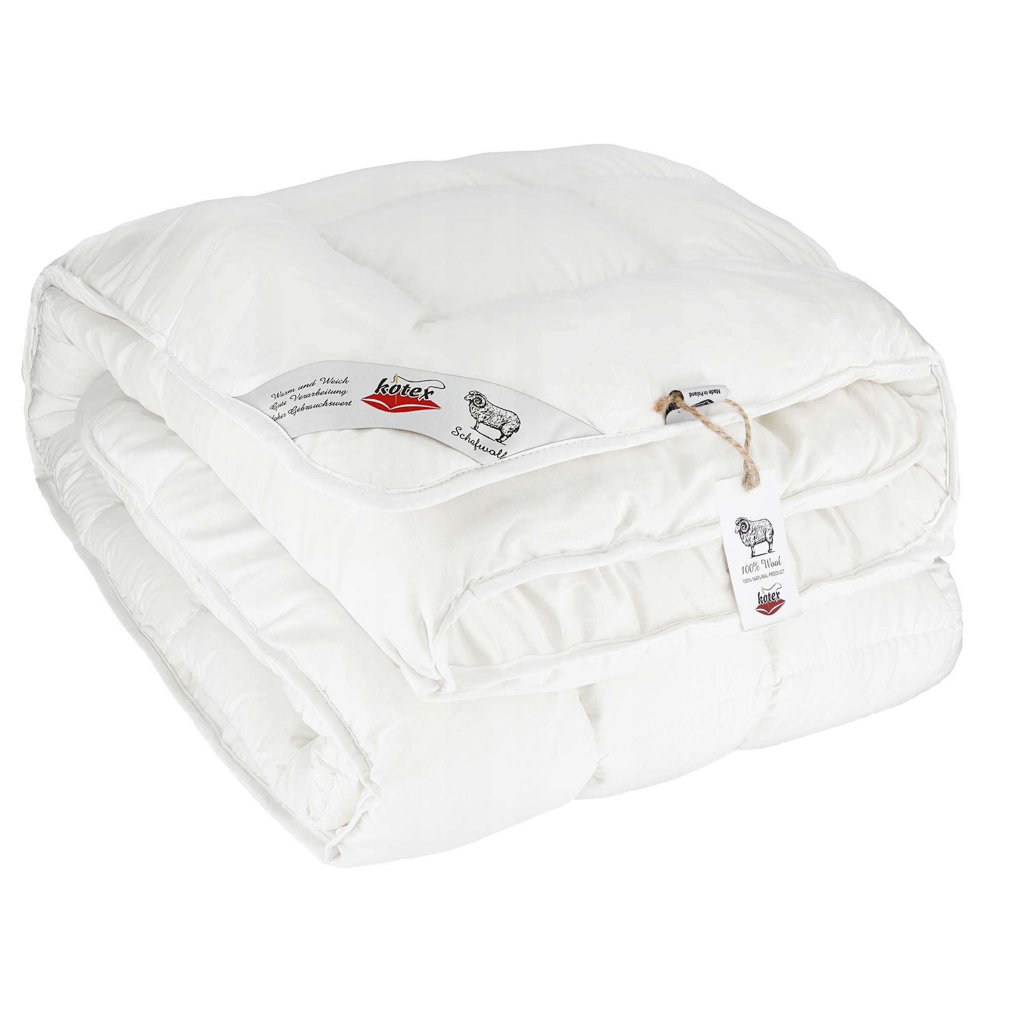 Přikrývka 200x200 Ovčí Vlna 100% Letní 200/200