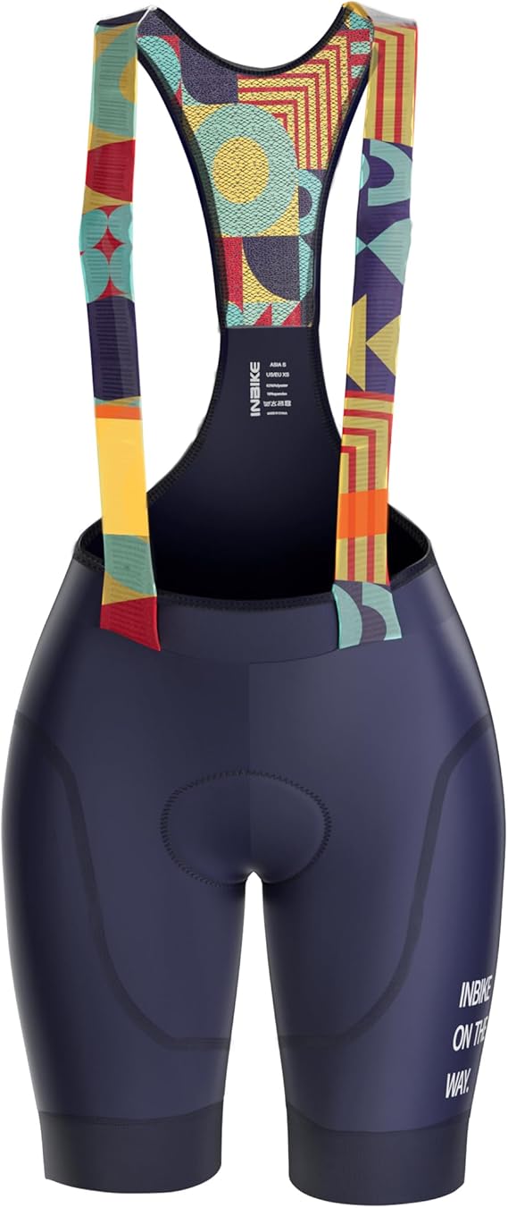 Kraťasy Xs/s s ramenními popruhy, cyklistické kalhoty s vložkou