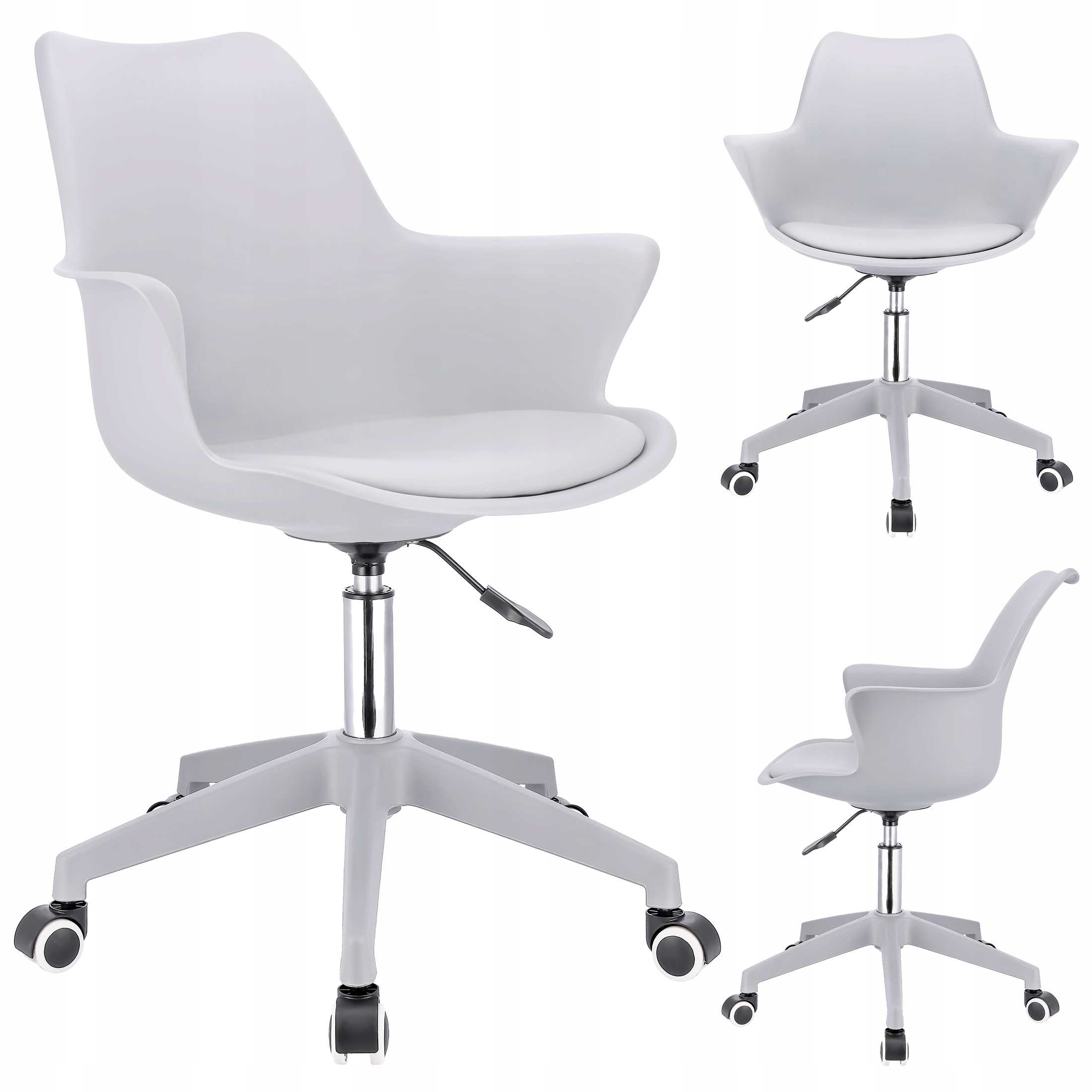 Gurulós irodai szék, forgatható íróasztalhoz, (5900410333833