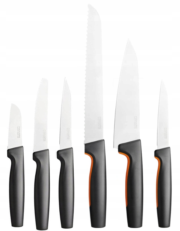 

Zestaw Startowy 6 Noży Kuchennych Fiskars Ff