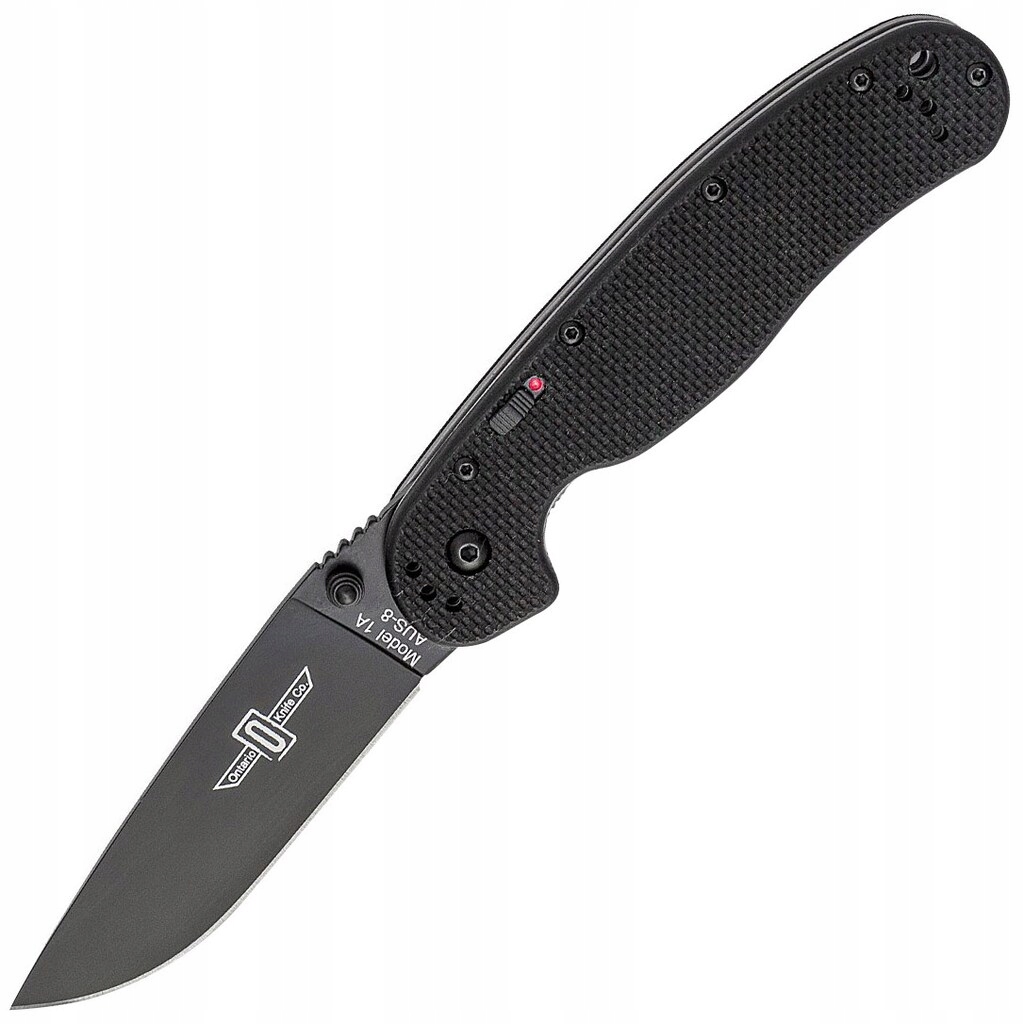 Nóż składany z klipsem Edc Ontario Rat 1A Assisted Opener Bp