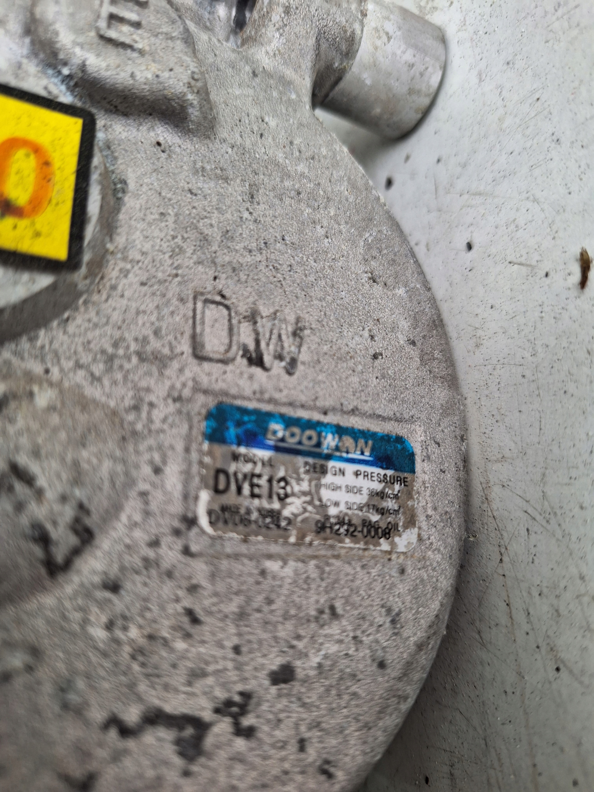 KIA CERATO FORTE 09-12 compressor AC DVE13