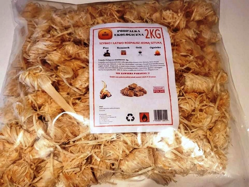 

Podpałka Eko Rozpałka do pieca kominka 2 kg.