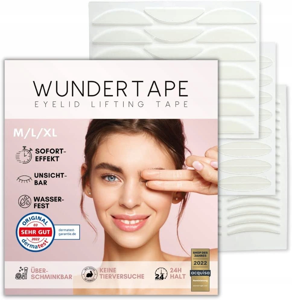 Sada pásků na padající víčka M/L/XL Wundertape