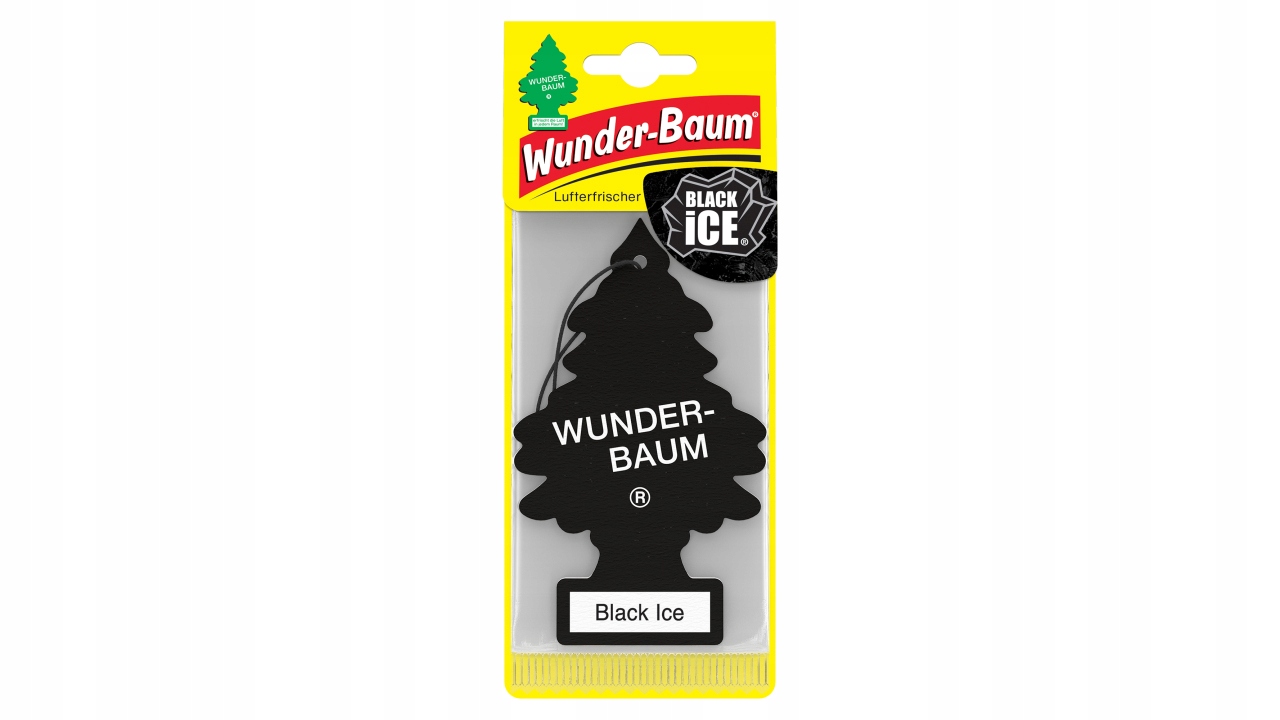 Wunderbaum Choinka zapach samochodowy Black Ice zapach luksusu