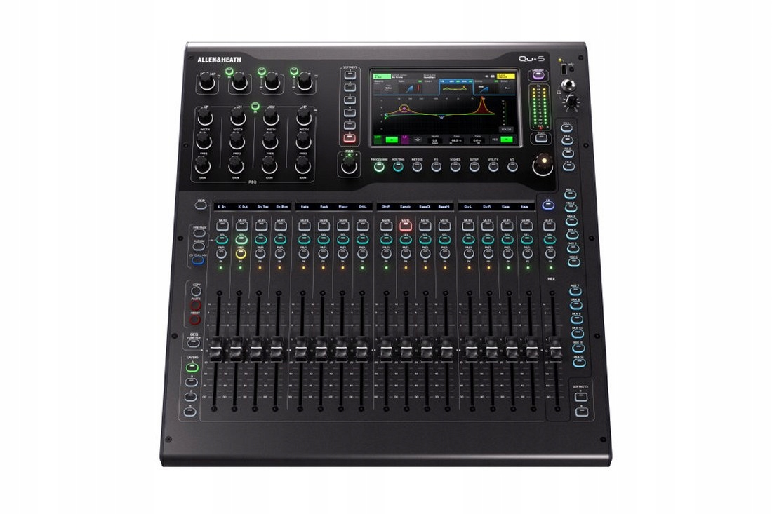 ALLEn & Heath QU-5 mikser cyfrowy, 32 kanały, 16 wejść combo, 6 x Fx,