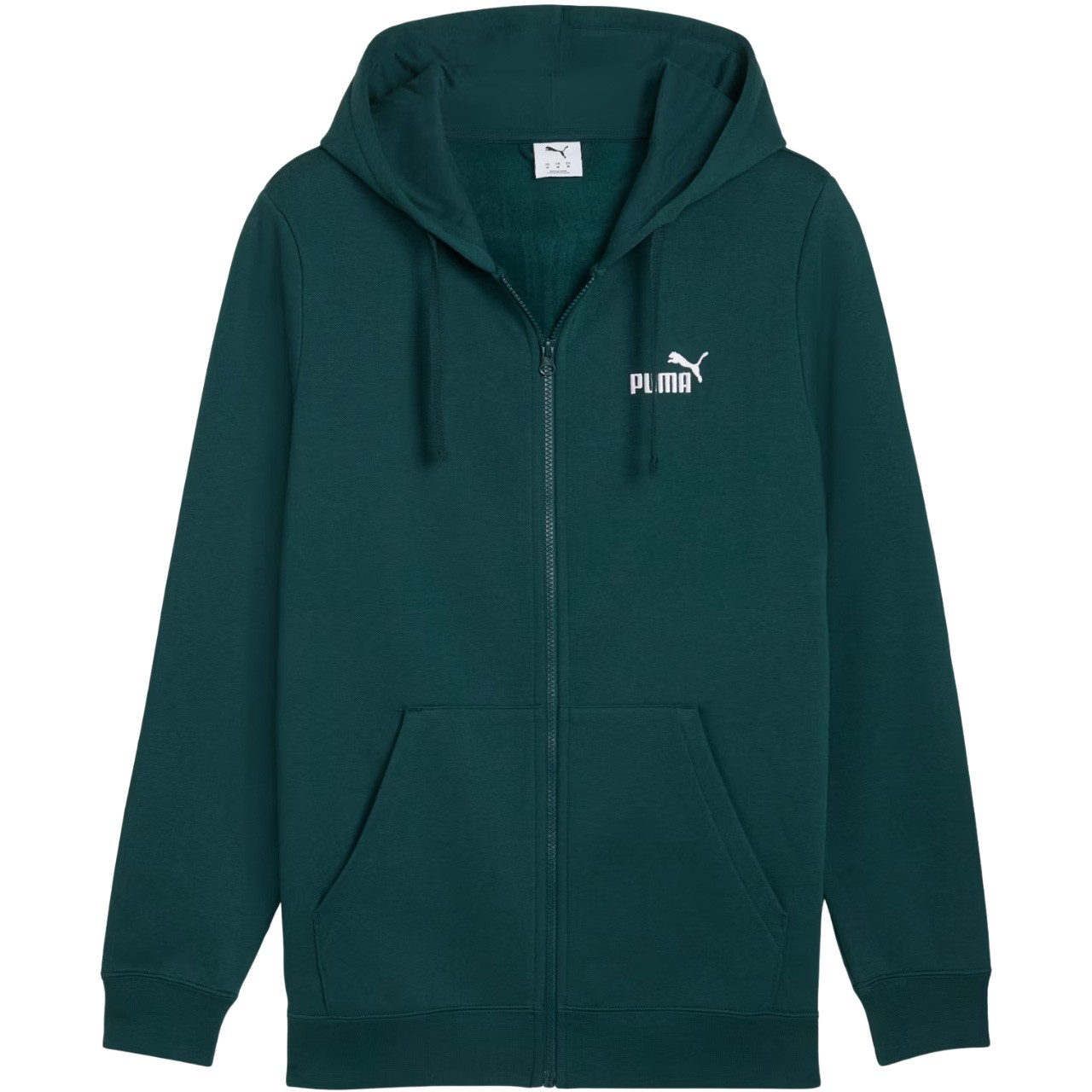Pánská mikina Puma Ess No.1 Logo Full-Zip Hoodie Fl zelená 682658 75