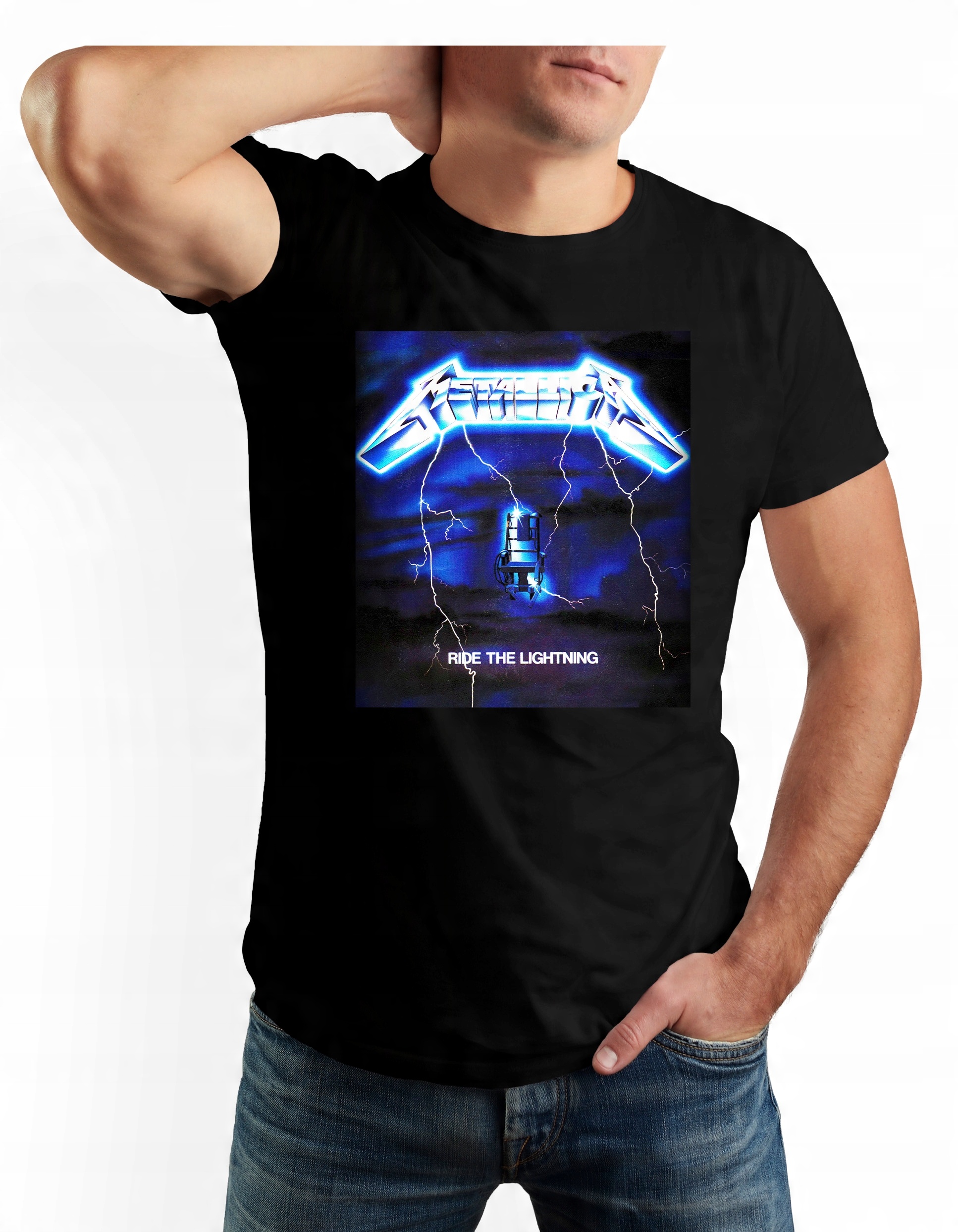 

Koszulka Męska Czarna r. M Imp-metallica 10