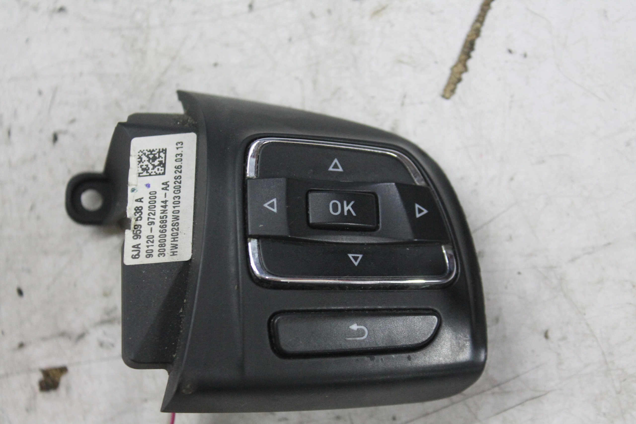 regulation button MULTI 6JA959538A 6JA959537A TOLEDO IV RAPID 12-15