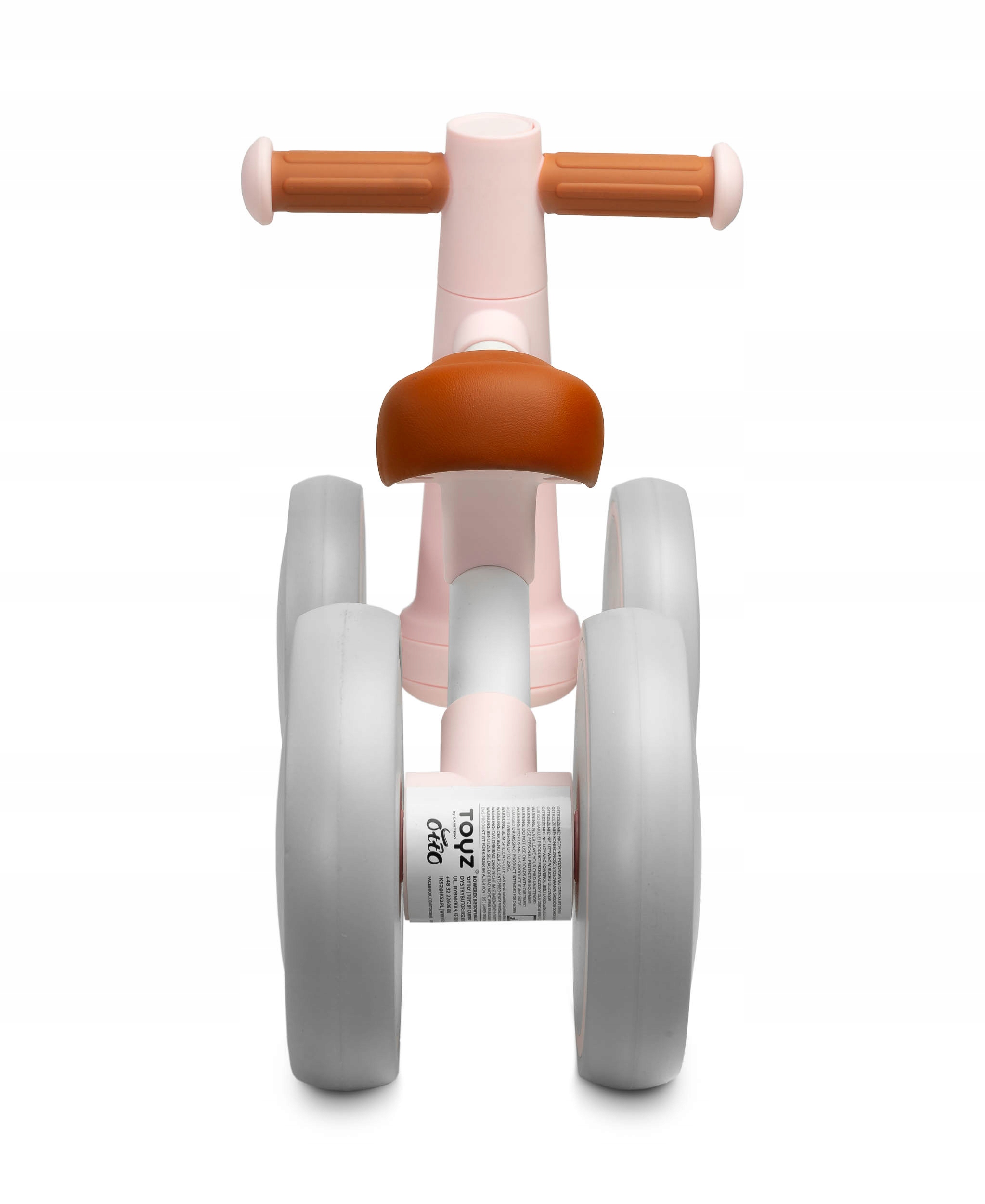 ROWEREK BIEGOWY 7" JEŹDZIK METALOWA RAMA 4 PIANKOWE KOŁA PREZENT NA ROCZEK Model Pink