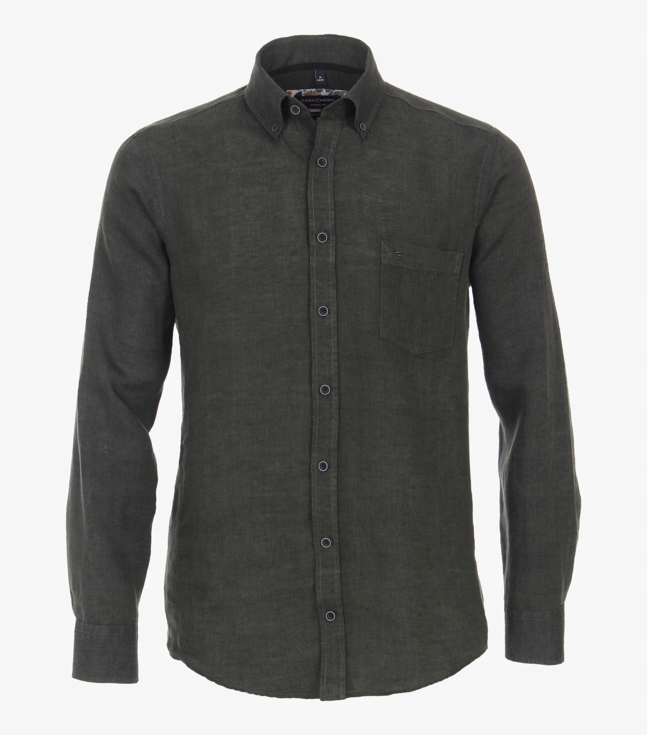 Casa Moda Velká Lněná Košile Velké Velikosti 5XL