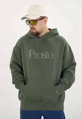 Mikina Prosto S kapucí Mizo tmavě zelená