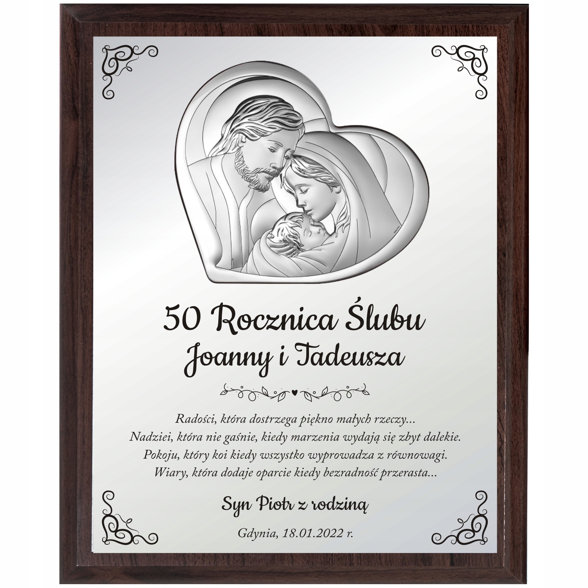 

na Rocznica Ślubu Jubileusz 25 40 45 50 XL