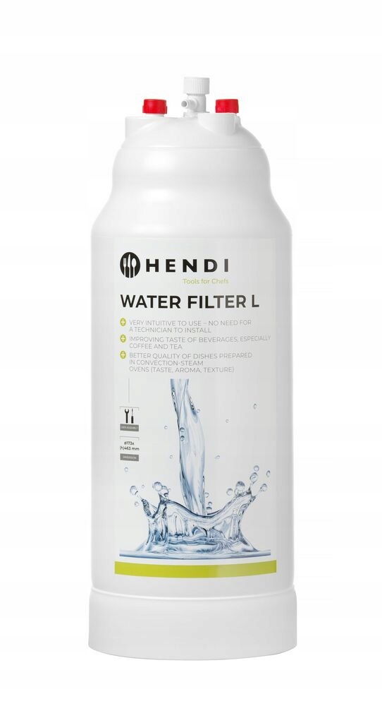 Filter na úpravu vody XL priem. 173 x 463 mm 5 l/min Hendi 237861