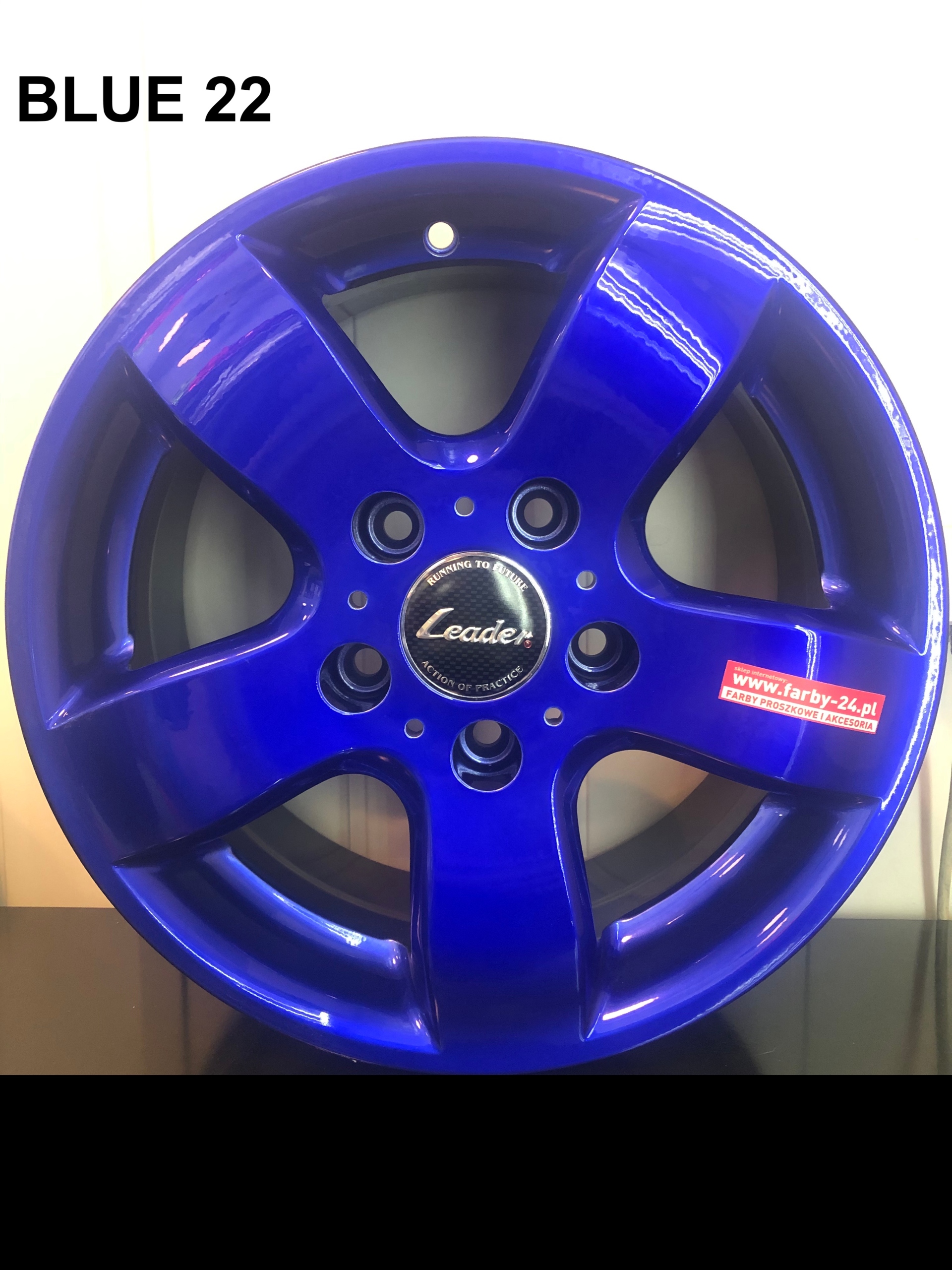 Candy Silver Barva Poliest. Illusion Blue Metalik