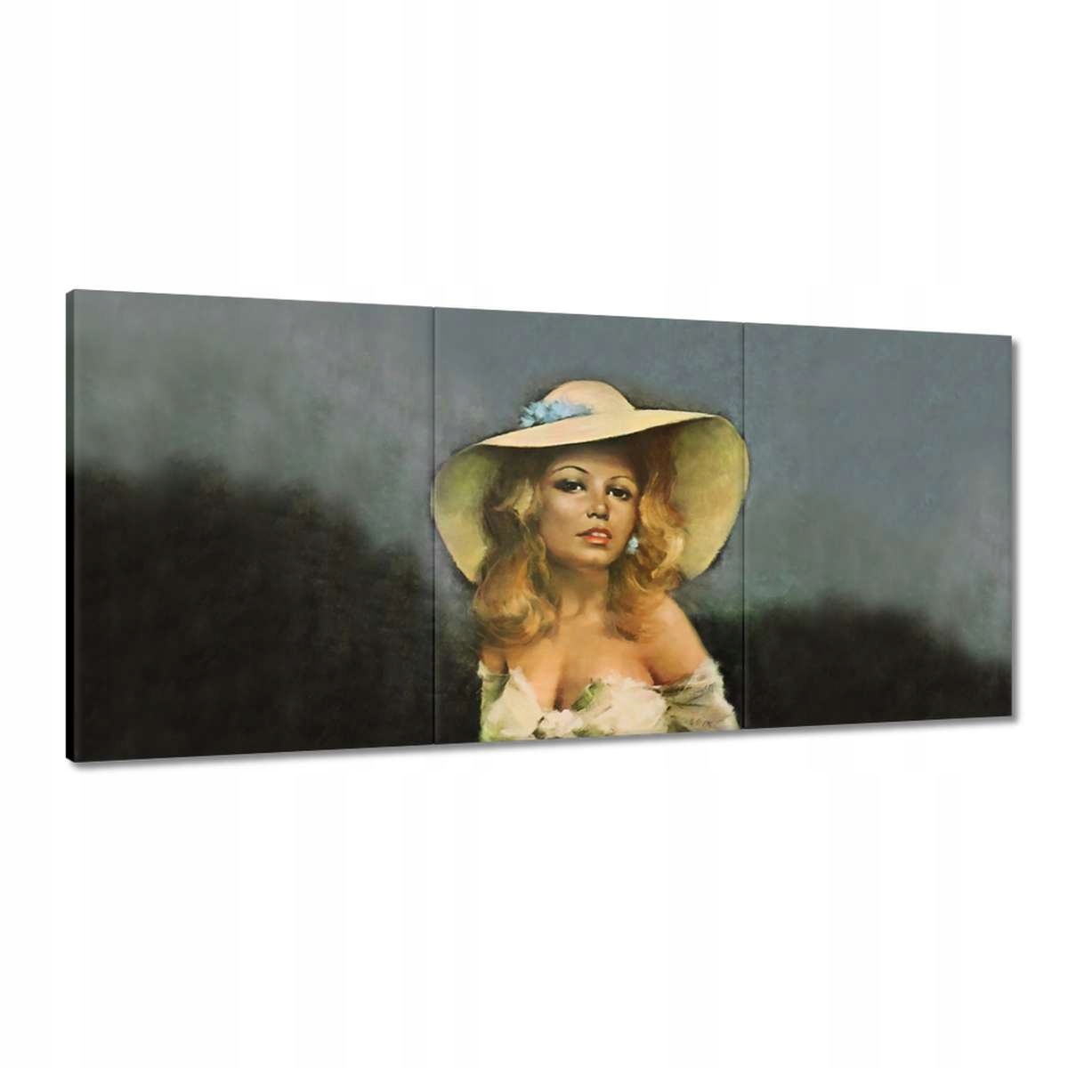 Obrazy 210x100 Brigitte Bardot Klobúk