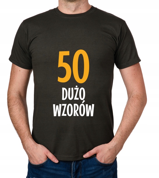

koszulka 50 Lat Pomysł Na 50-TE Urodziny