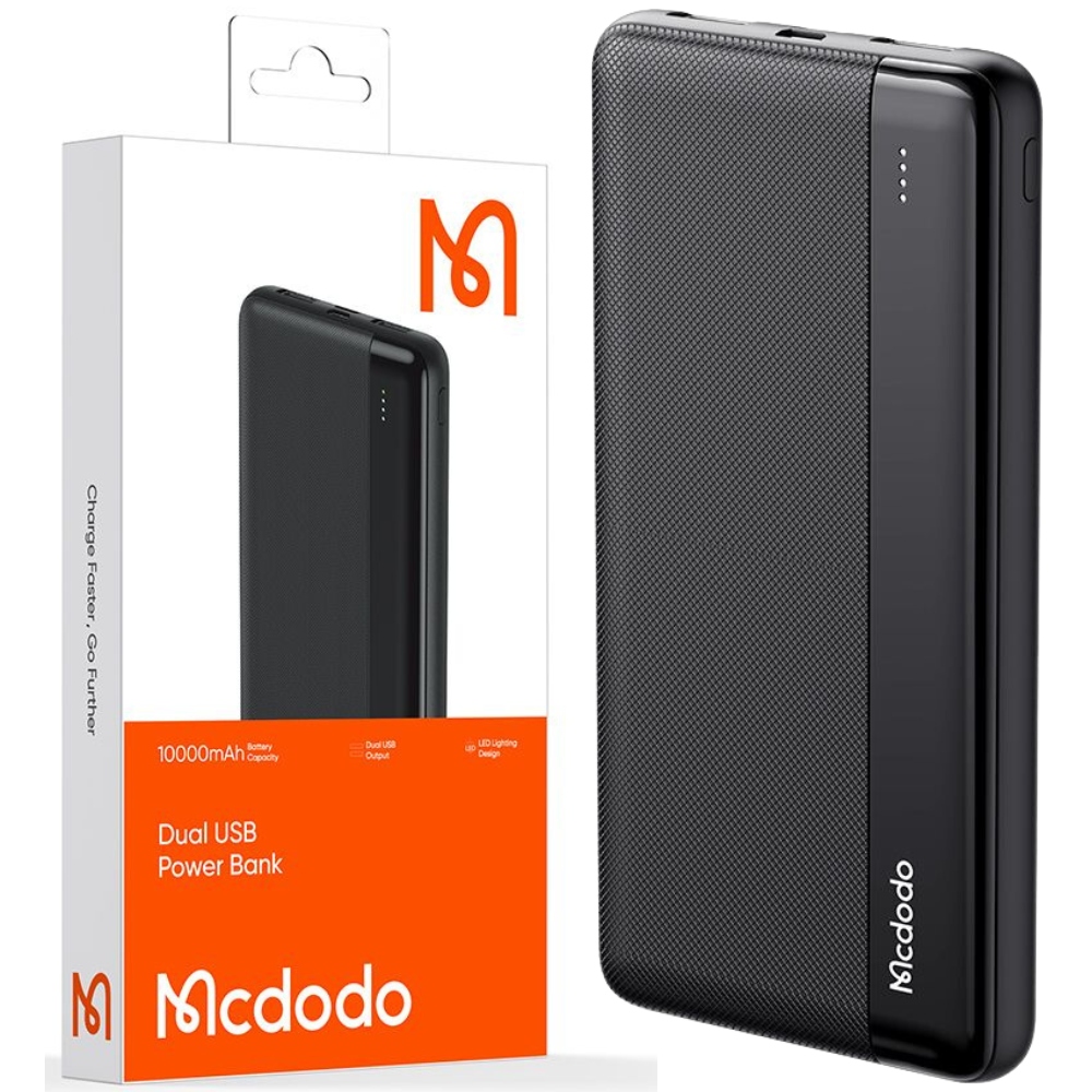 

Mcdodo Mig Series Powerbank 10000MAH 2X Usb 2A 10W