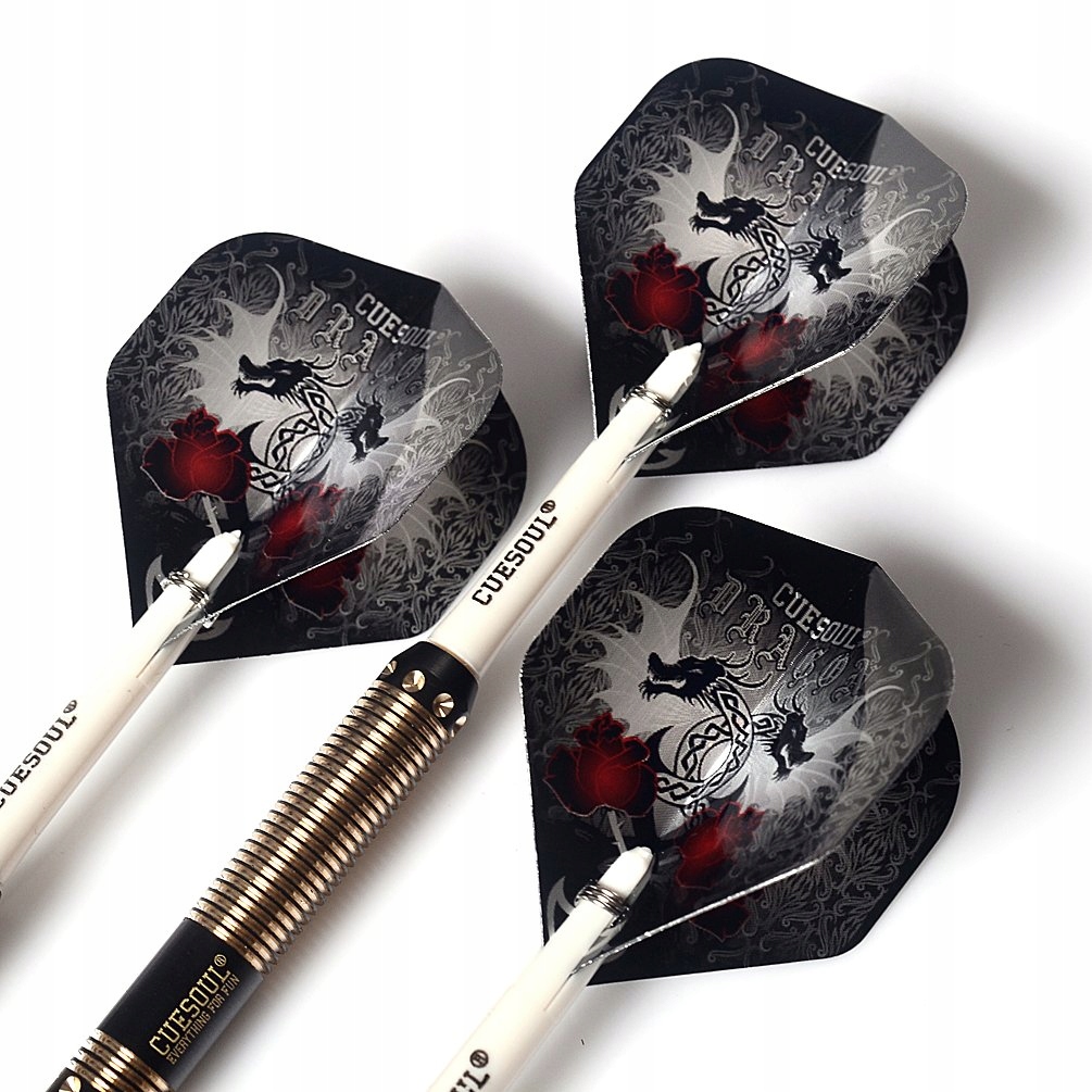CUESOUL Dragon Deluxe Rzutki Stalowe 21g Messing Dla Profesjonalistów — miniatura 6