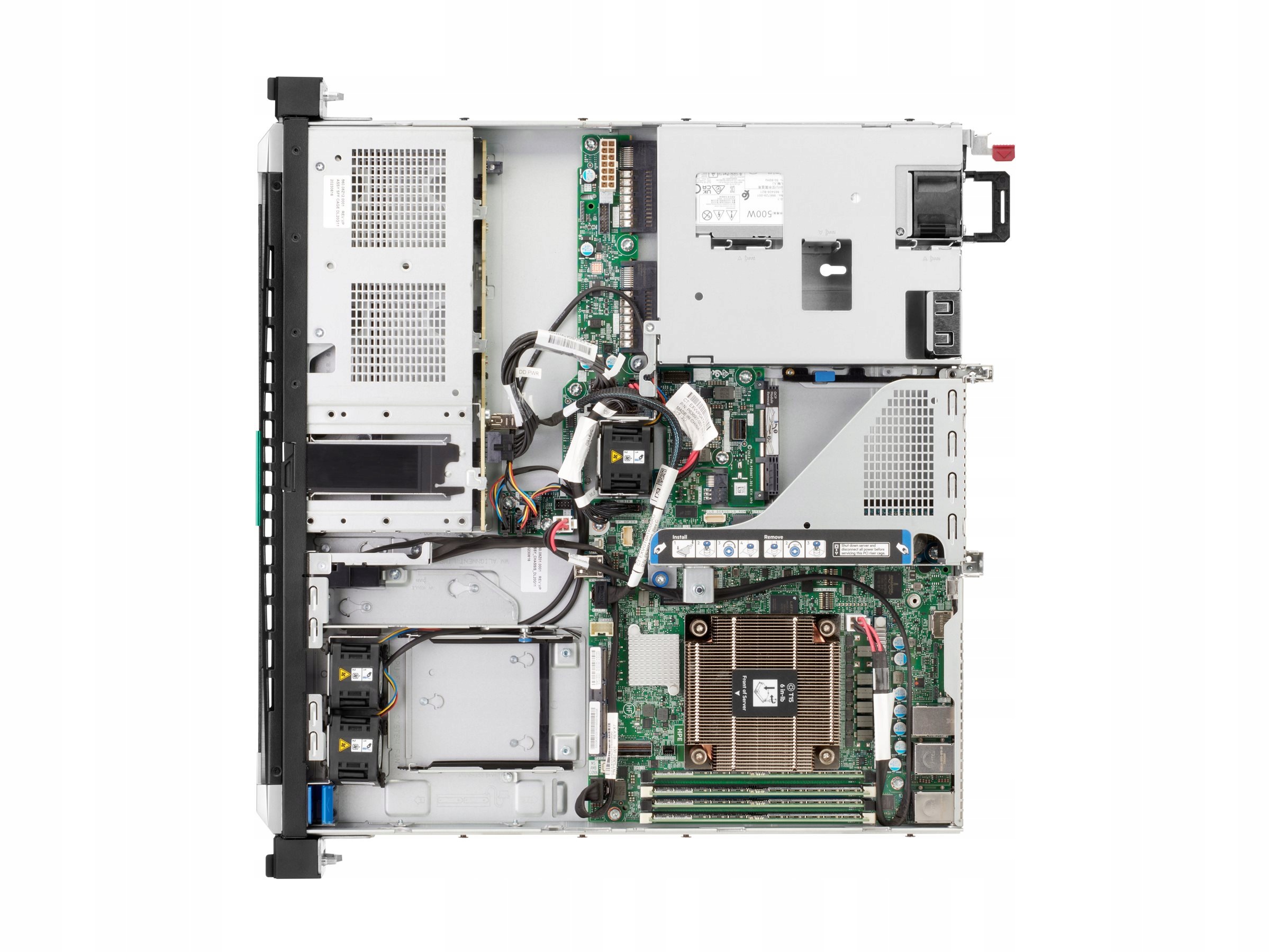 Hpe ProLiant DL20 Gen11 1U Server Xeon E-2434 32GB 2x480GB 800W