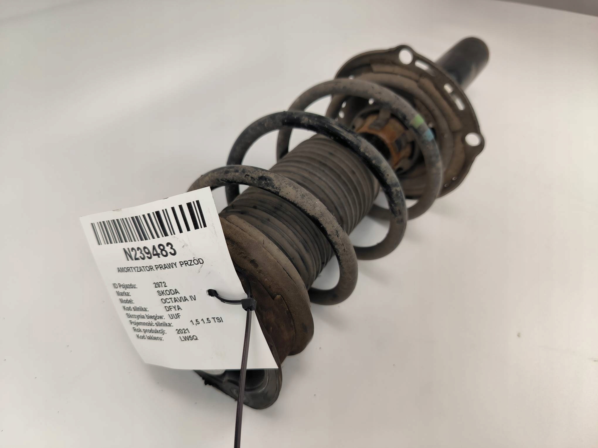 shock absorber right front 5WA412021T SKODA OCTAVIA IV