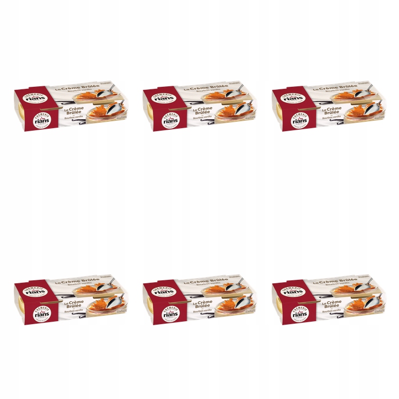 Crème Brûlée Rians 2x100g X6