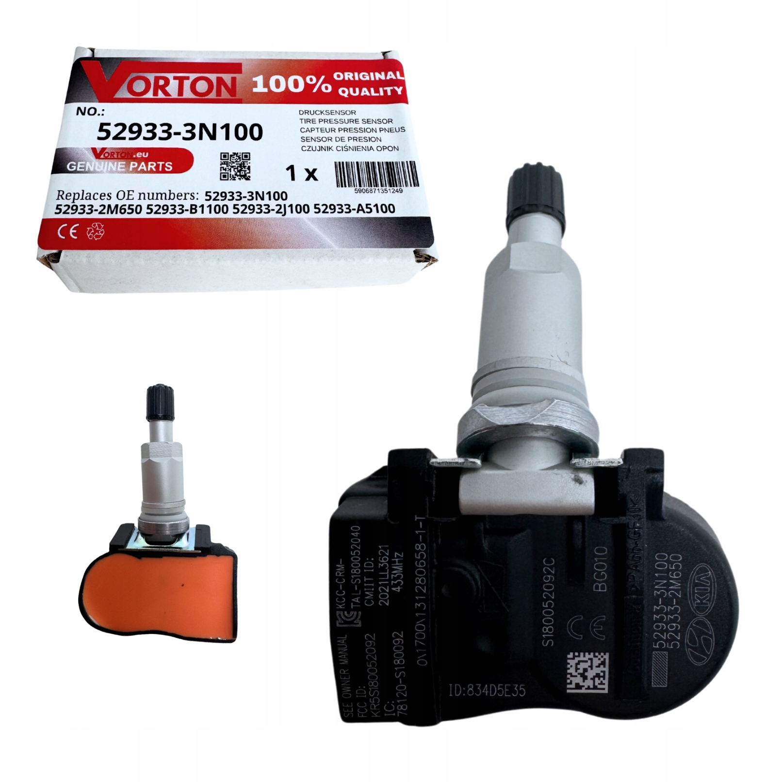 Snímač Tlaku Vzduchu Pneumatik Tpms Hyundai i20 i30 ix20 Santa Fe