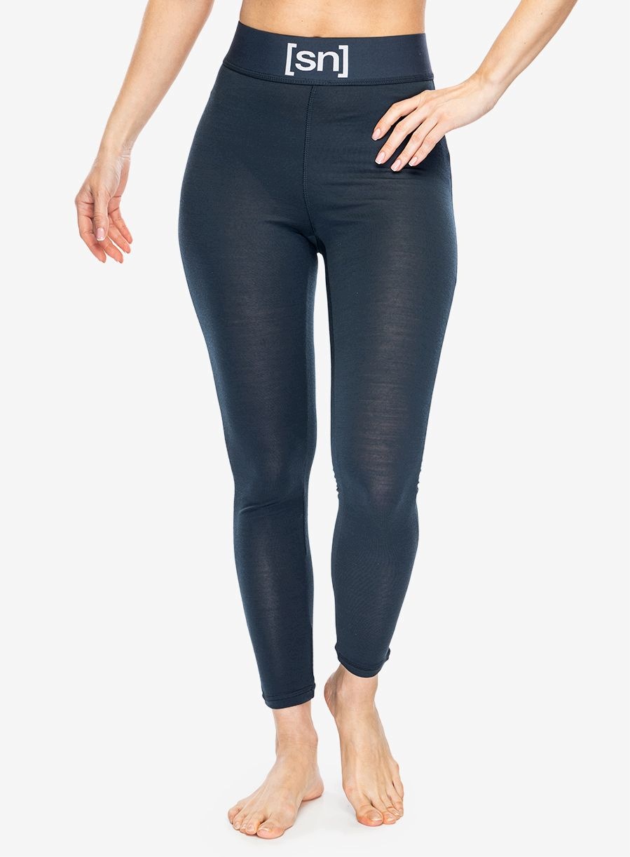 Legginsy termoaktywne damskie Super.natural Tundra175 Tight blueberry S