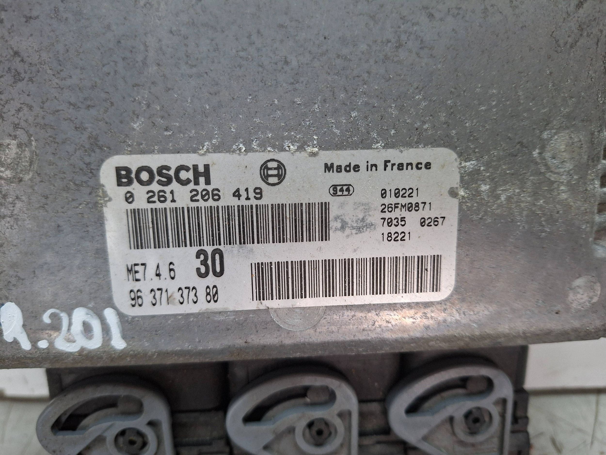 centralina motore 0261206419 9637137380 CITROEN C5 e 607 3.0 e 24V