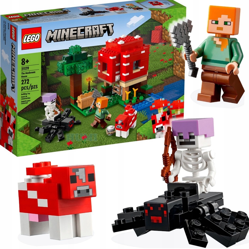 

Lego Minecraft 21179 Dom w grzybie