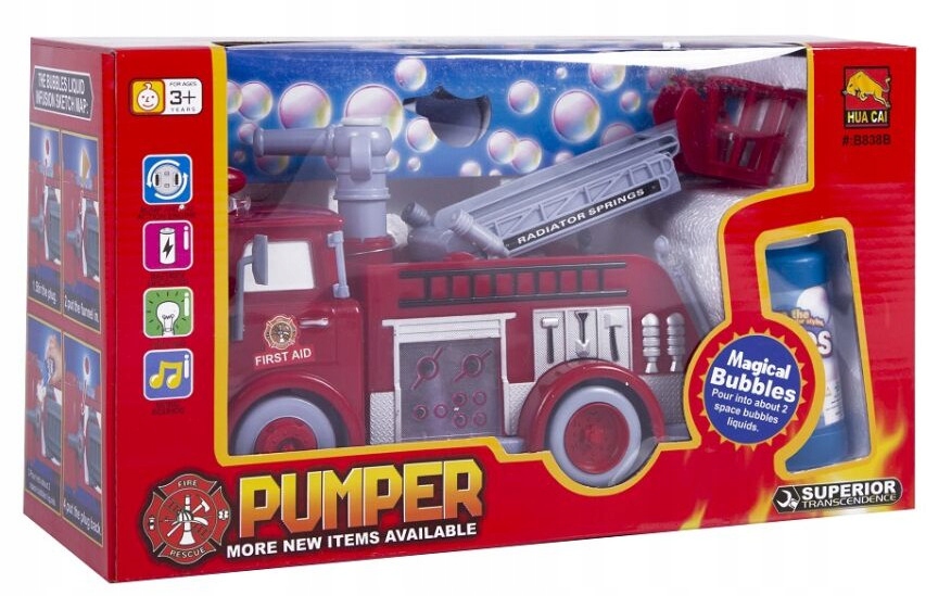 

Straż Pożarna Na Baterie Puszcza Bańki 23 CM.