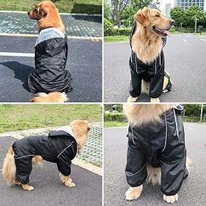 Idepet Pláštěnka s kaputrem Pro Psa vel. L