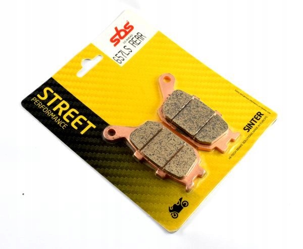 Klocki sinterowe SBS tył HONDA VTX 1300 03-09 r.