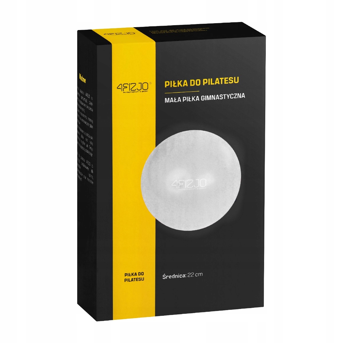 REHABILITACYJNA PIŁKA DO PILATESU ĆWICZEŃ GIMNASTYCZNA PILATES YOGA FITNESS Marka 4FIZJO