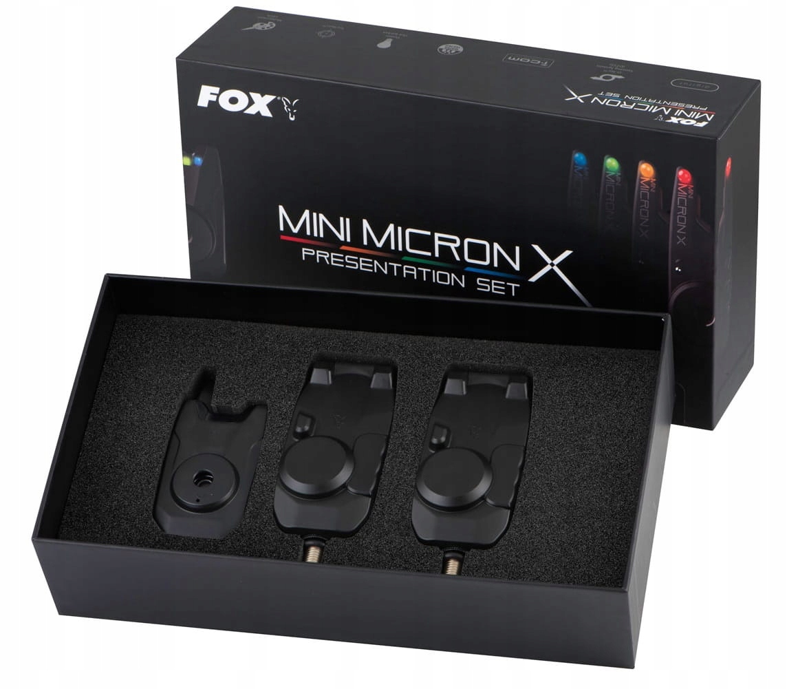 Elektronický signalizátor záběru Fox Mini Micron Set 2+1