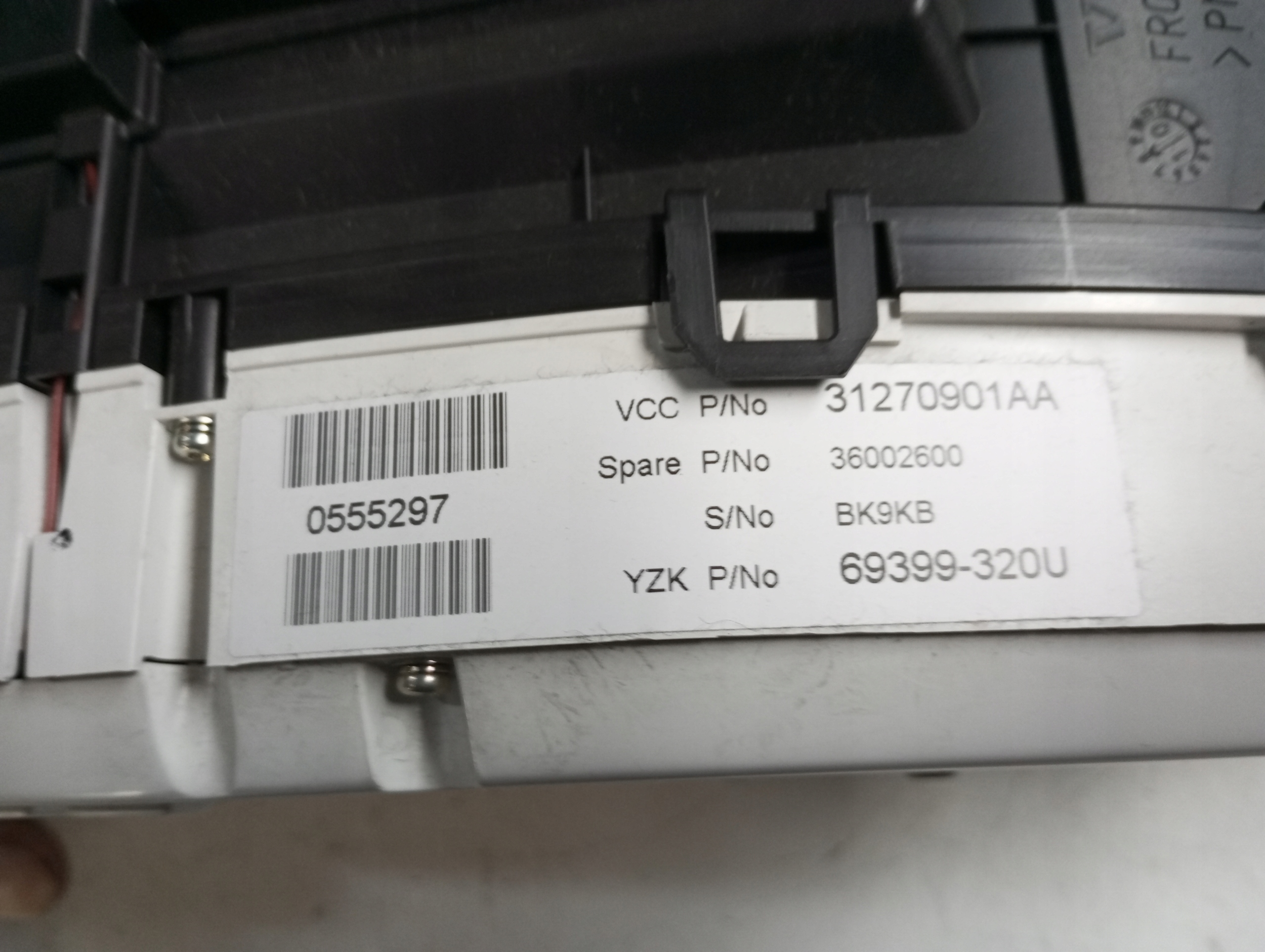 dials clock dials VOLVO V60 31270901