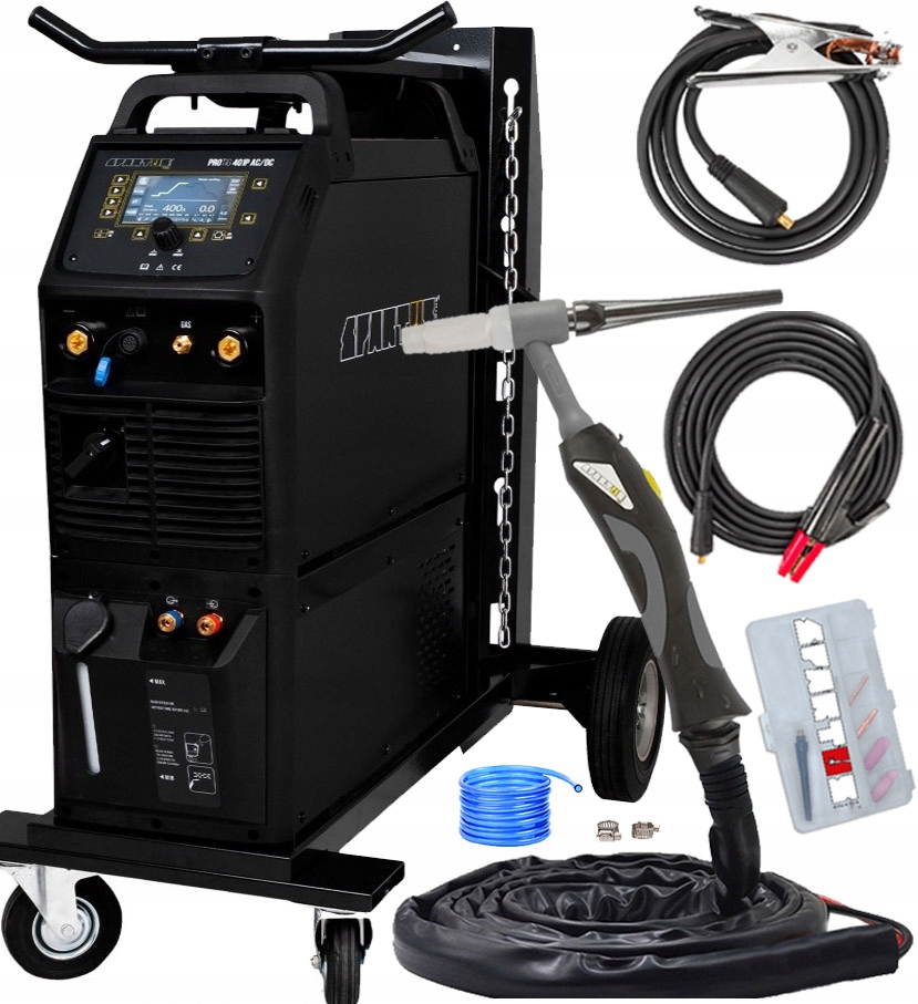 SPARTUS PROTIG 401P AC/DC Z CHŁODNICĄ I WÓZKIEM